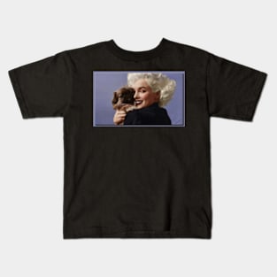 Marilyn With Boopsie Kids T-Shirt